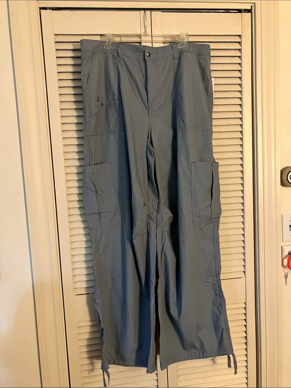 Wild Fable Size XXL Dusty Blue Women's Cargo Track Pants